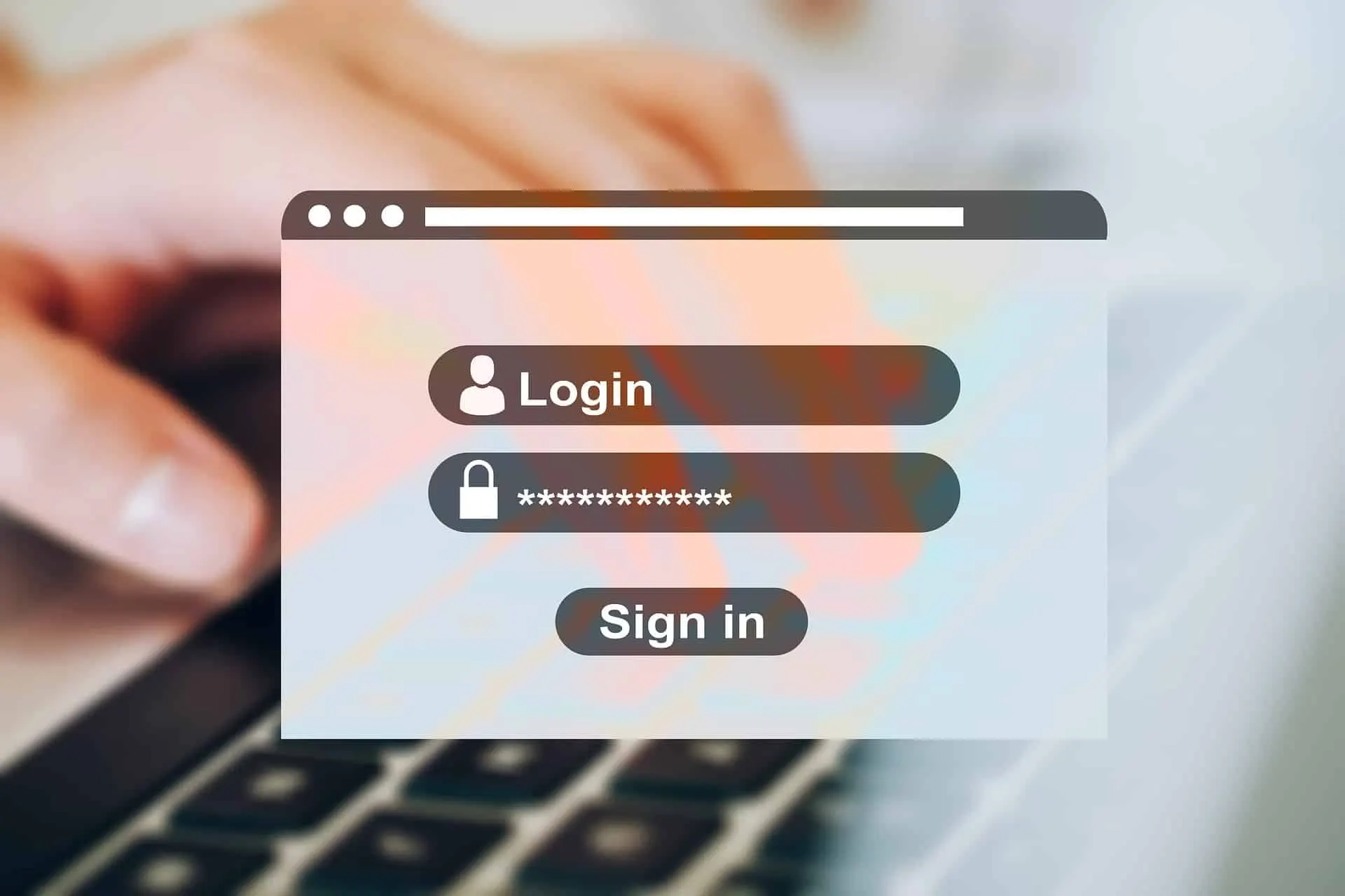 Ein LogIn Dialog